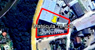 Terreno com Pavilhão em Campo Alegre - SC