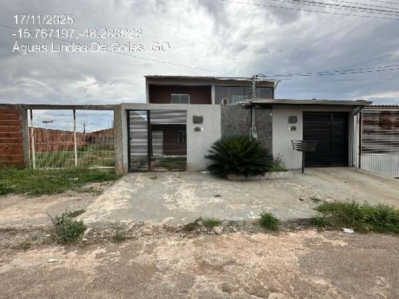 Casa com 2 quartos em Águas Lindas de Goiás