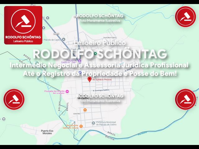 Terreno Urbano em Plácido de Castro (AC) com 330 m²