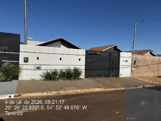 Casa com 2 quartos em Terenos/MS