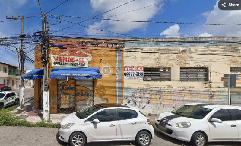Prédio térreo com terreno de 14m x 33m em Getúlio Vargas