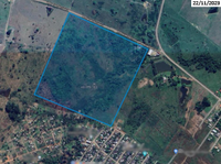 Sítio rural com 14,75ha, terreno amplo, sem benfeitorias