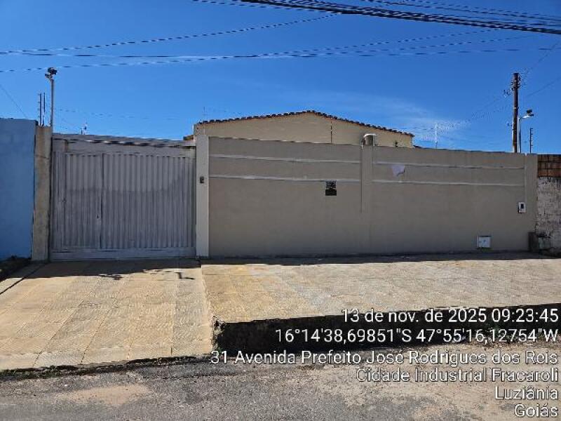 Casa com 2 quartos em Luziânia/GO