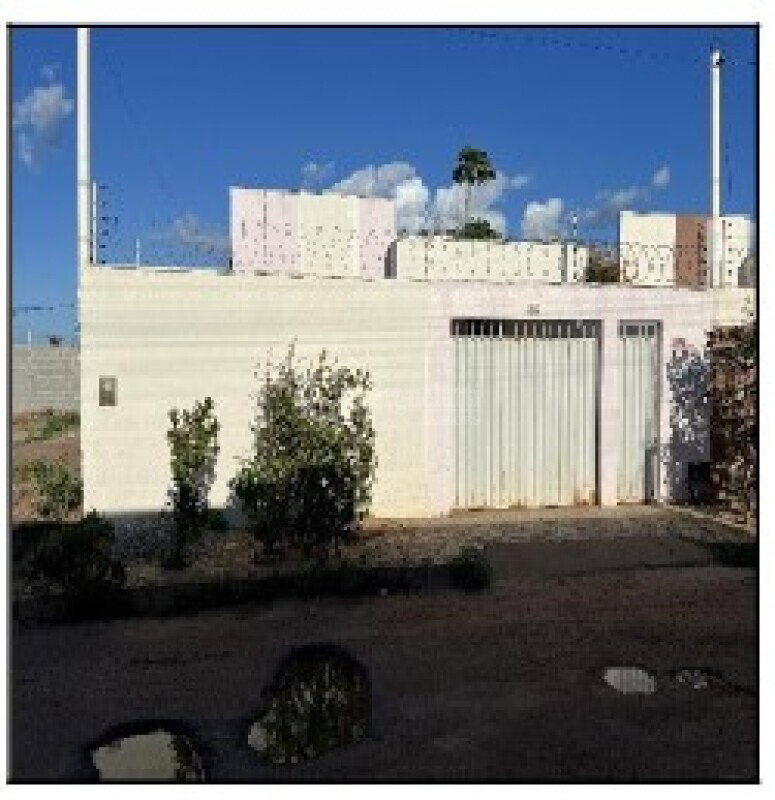 Casa com 2 quartos, 2 banheiros e 1 vaga em Mossoró/RN