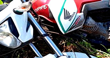 CG 160 FAN - Sucata com Chassi e Motor Danificados