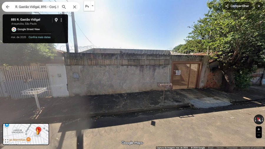 Casa com 2 quartos, 2 banheiros e 35,72m² construídos