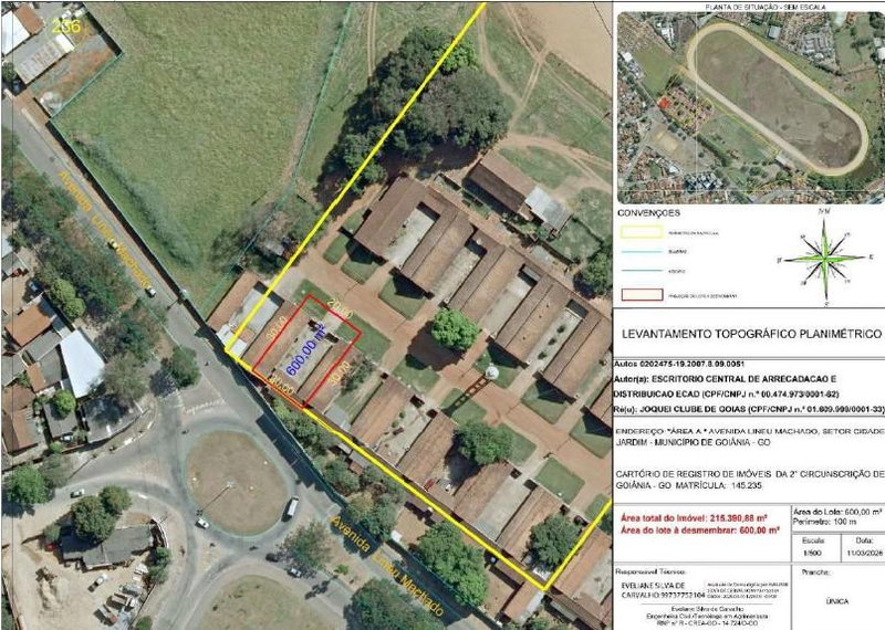 Terreno de 600 m², 320 m² construídos e