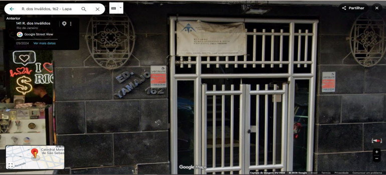 Apartamento conjugado 27m² no Centro do RJ