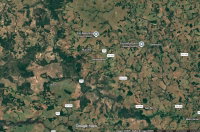 Terreno rural com pastagens em Serranópolis/GO