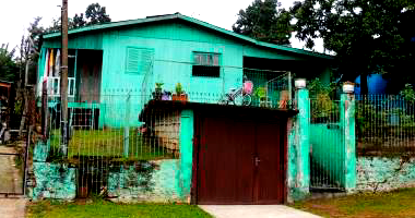 Casa com 122,33m² construídos em Parobé