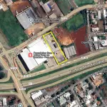 Terreno Comercial de 4.413,48 m² na Rua Gandhi - Cascavel/PR