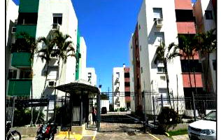 Apartamento com 1 Quarto e Varanda em Porto Alegre