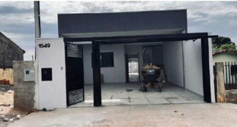 Casa Residencial com 2 Quartos, 1 Suíte e 81m² Construídos