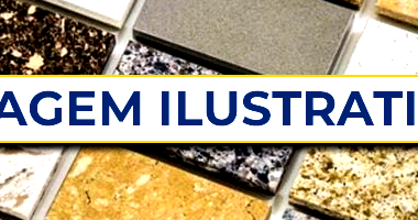 25 Pedras de Granito/Mármore 3x2 - Cores Diversas