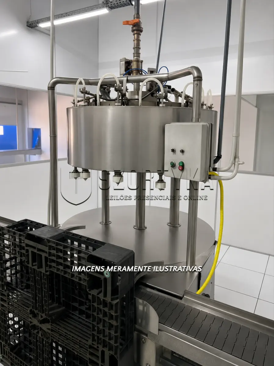 Envasadora de Bombonas Plásticas 20L - Equipamento Industrial