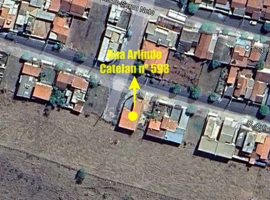 Direitos sobre terreno 391m² com casa 155m² em José Bonifácio