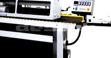 Coladeira de borda automática pneumática, 3 facas, em posse