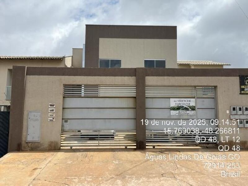 Apartamento com 2 quartos em Águas Lindas de Goiás/GO