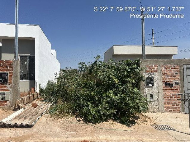 Terreno com 126m² em Presidente Prudente/SP