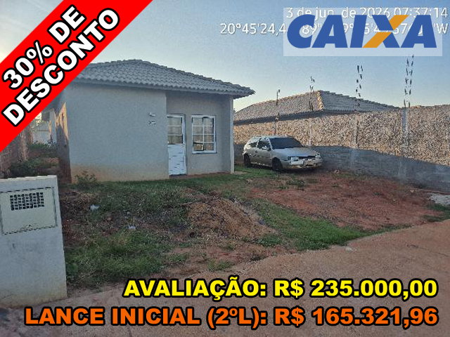 Casa com 2 Quartos, 43,85m² em São José do Rio Preto-SP