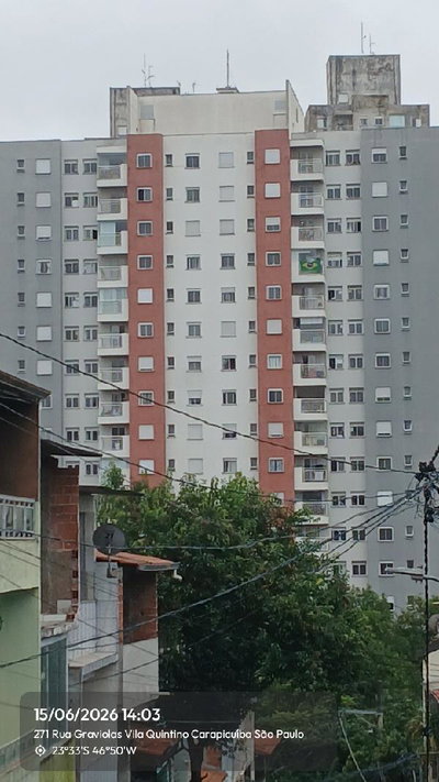 Apartamento 2 Quartos, 1 Vaga e 42,40 m²
