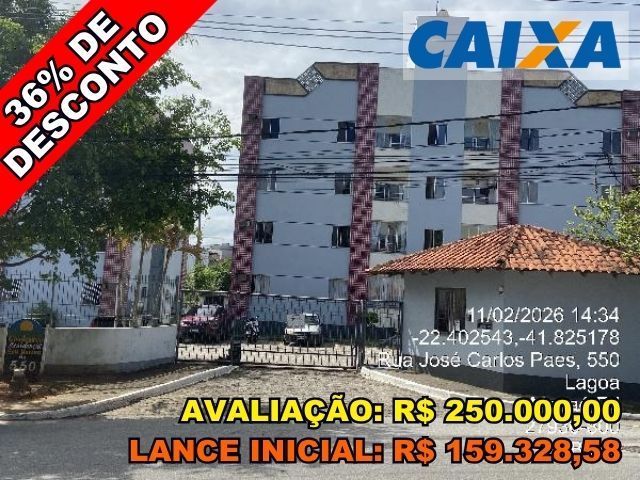 Apartamento com 2 quartos em Macaé/RJ