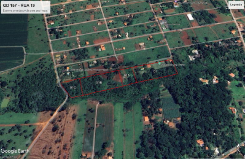Terreno Urbano em Hidrolândia com 12.471,68 m²