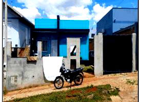 Casa com 1 quarto, 37.48m² construída, terreno 250m²