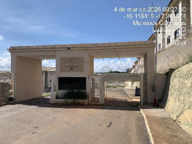 Apartamento 2 quartos em Luziânia-GO com 80m² e vaga de garagem