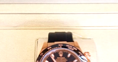 Relógio Rolex em Leilão Judicial