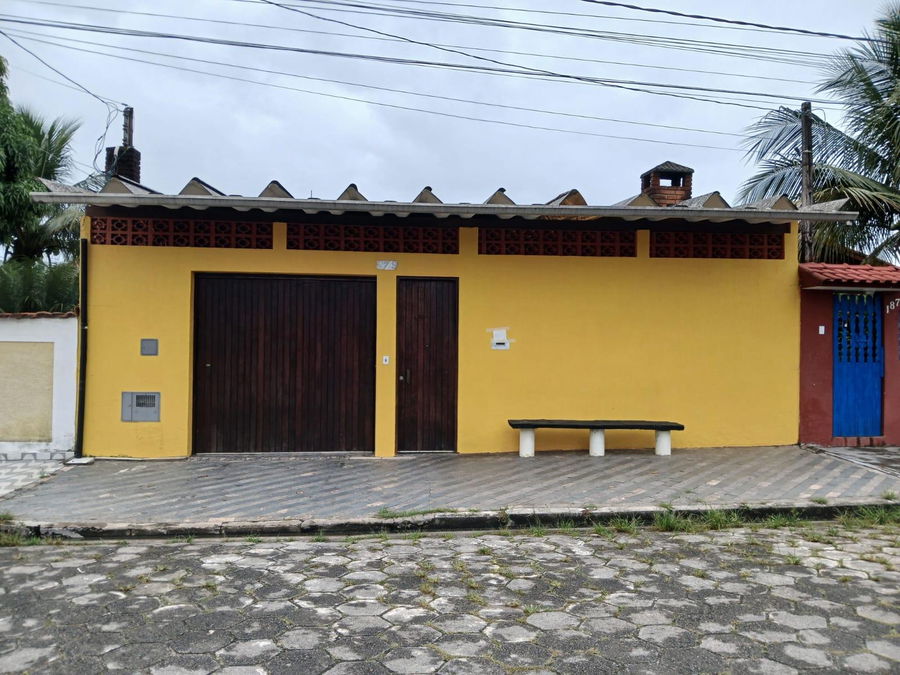 Casa Ocupada em Itanhaém - 189m² no Jardim Bopiranga