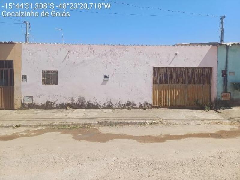 Casa em Cocalzinho de Goiás/GO com 55m²