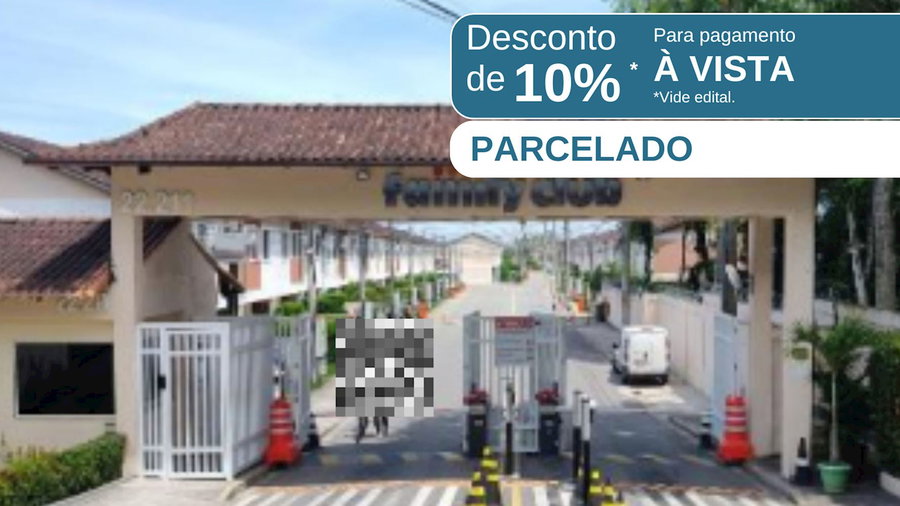 Casa 2 dorms, 1 banho, 69m² - Cond. Family Club, Jacarepaguá