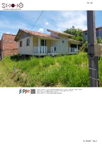 Terreno Urbano 356,65m² com Casa Mista Desocupada