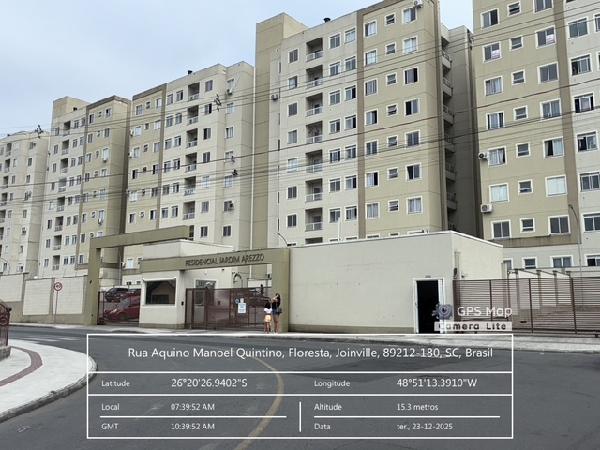 Apartamento 2 Quartos em Joinville com 44,31m²