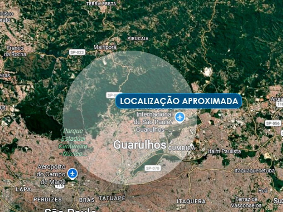 Parte Ideal de Terreno com 1.427 m² em Guarulhos-SP