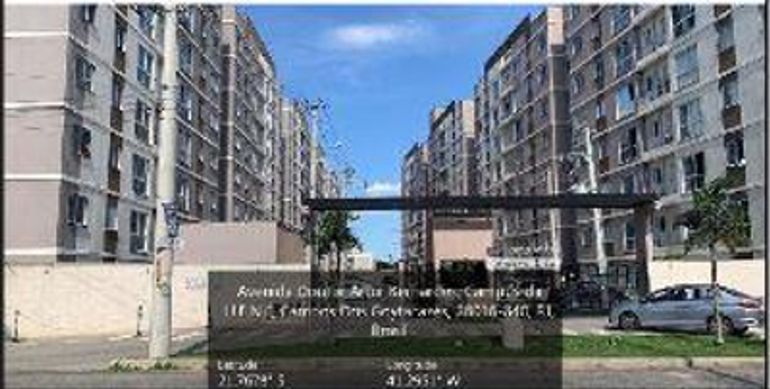 Apartamento com 47,67m² em Campos dos Goytacazes/RJ