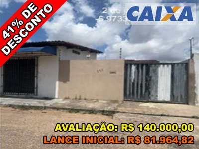 Casa com 2 Quartos e 1 Vaga em São José de Mipibu