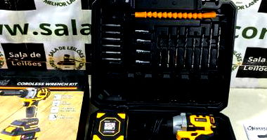 Chave de Impacto Nakasaki 48V com 2 Baterias - Produto Novo