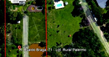 Chácara com 3.490m² e Edificação de 170m² em Palermo