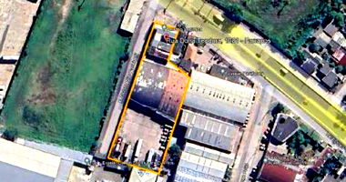 Galpão comercial com 2.150m² construídos e terreno de 3.770m², ocupado
