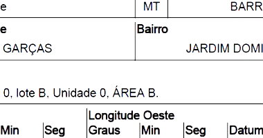 Terreno com 3.101,58 m² em Barra do Garças/MT