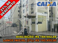 Apartamento 2 Quartos, 43,72 m² em Santa Cruz