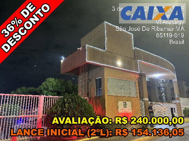 Apartamento com 2 Quartos, 55,92m², 2 Banheiros e Área de Serviço