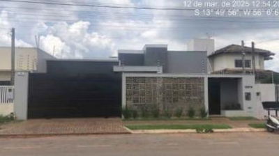 Casa Ocupada em Nova Mutum - 358m² no Residencial Beija Flor