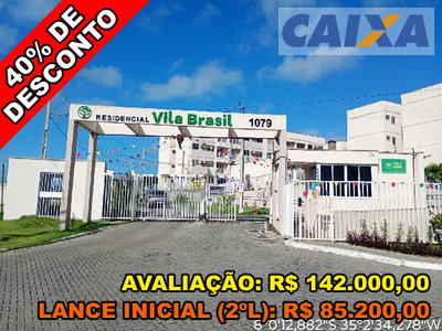 Apartamento 2 Quartos, 1 Vaga – 60,68m² em São Lourenço da Mata