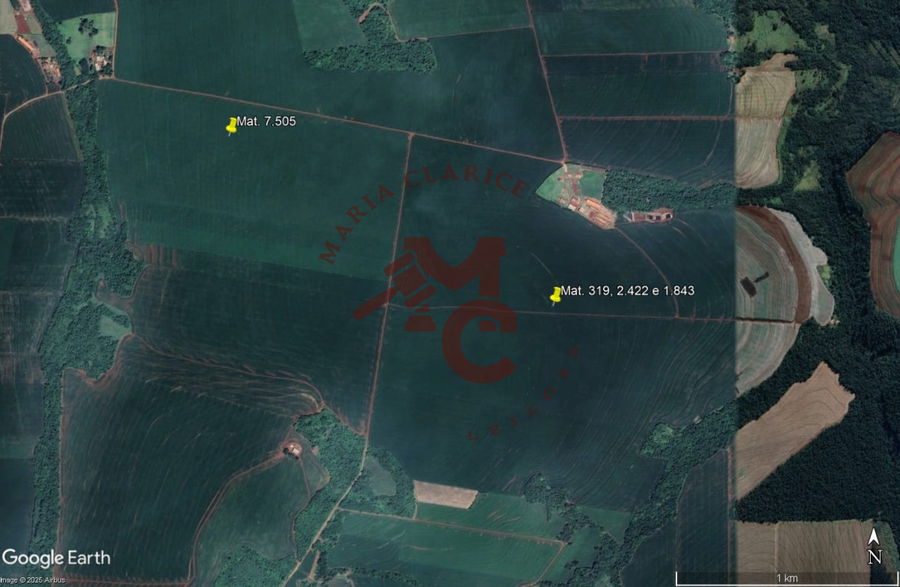 Área Rural em Marip/PR com 31.600 m² e Avaliação de R$ 18.391.465,00