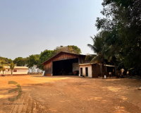 Chácara com 2,75 hectares, 3 quartos, 2 banheiros e plantação de mogno africano