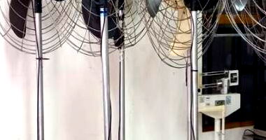 Ventiladores em Pedestal - 4 Unidades