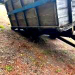 Carreta agrícola de madeira